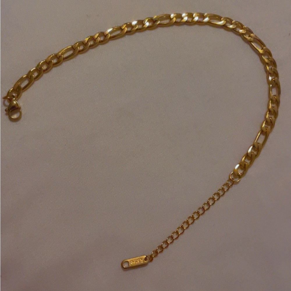 Women geometric titanium steel anklets